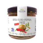 Πάστα πράσινης ελιάς και πιπεριάς