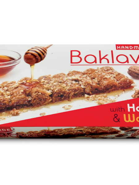 Μπακλαβάς με μέλι και καρύδι
