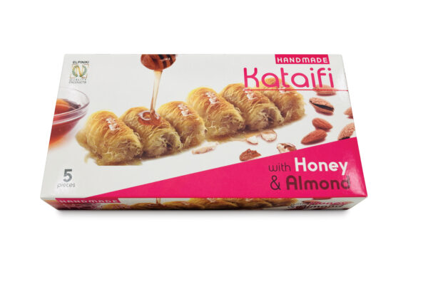 Κανταΐφι με μέλι και αμύγδαλο