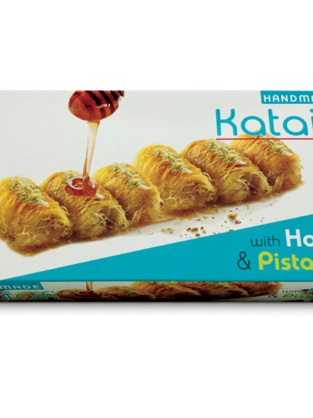 Κανταΐφι με μέλι και φυστίκι