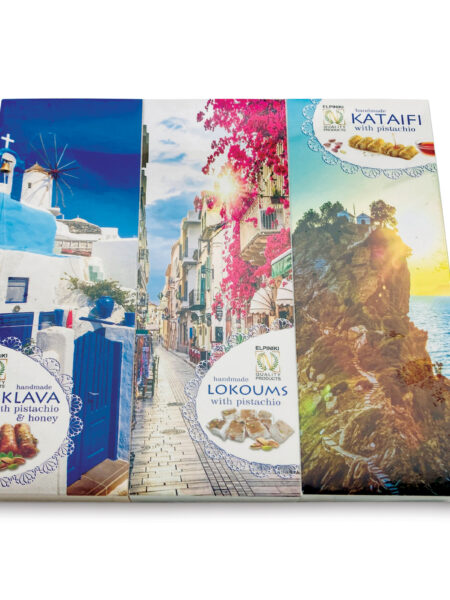 Κανταΐφι με μέλι και αμύγδαλο