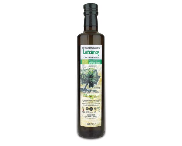 Ελαιόλαδο ΒΙΟ 500ml 'Λατζιμάς'