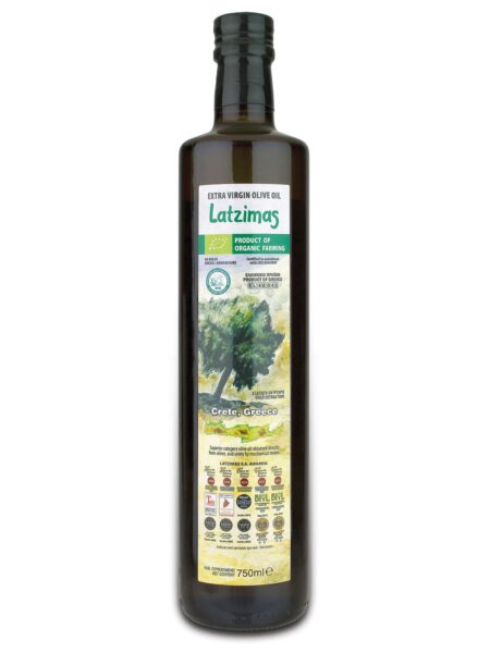 Ελαιόλαδο ΒΙΟ 750ml ‘Λατζιμάς’