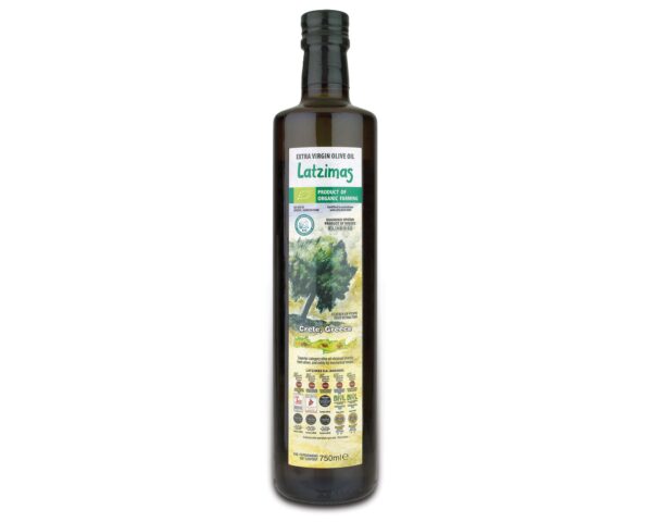 Ελαιόλαδο ΒΙΟ 750ml 'Λατζιμάς'