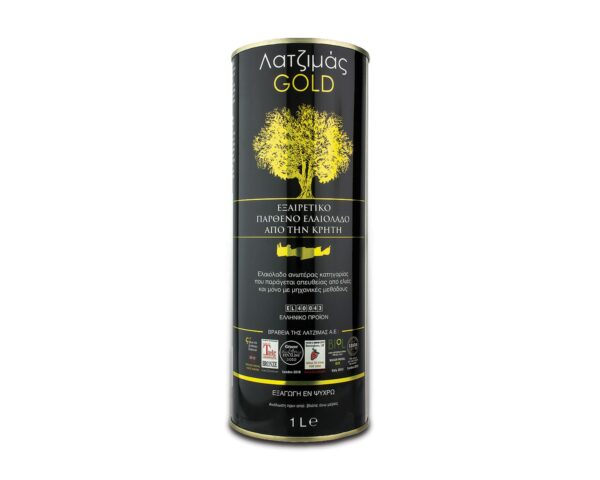 Ελαιόλαδο 1lt 'Λατζιμάς' GOLD