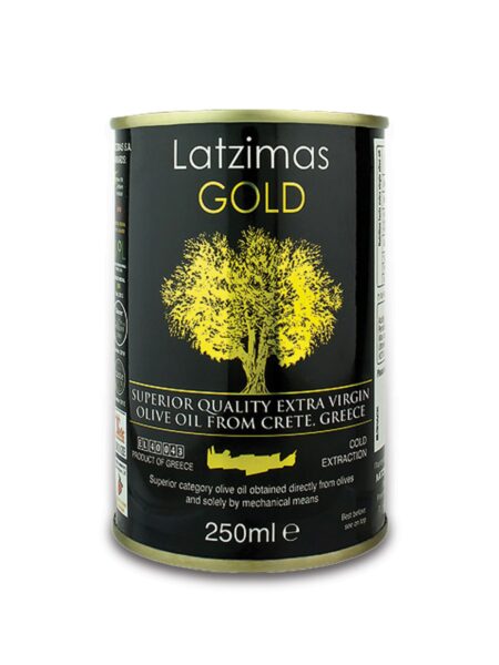 Ελαιόλαδο 250ml ‘Λατζιμάς’ GOLD