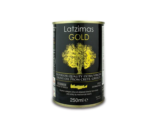 Ελαιόλαδο 250ml 'Λατζιμάς' GOLD