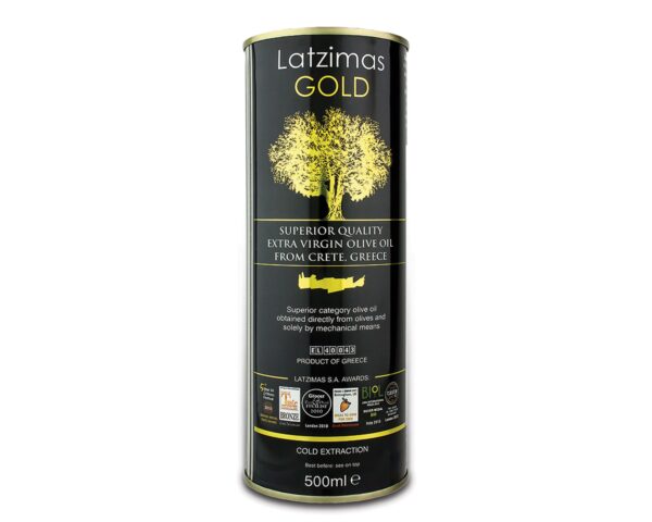 Ελαιόλαδο 500ml 'Λατζιμάς' GOLD